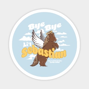 Bye Bye Li'l Sebastian Parks and Rec Magnet